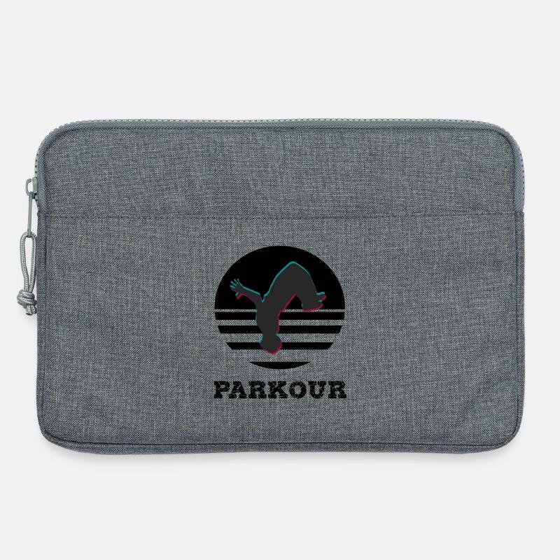 Parkour - Laptoptasche 13" - Grau meliert