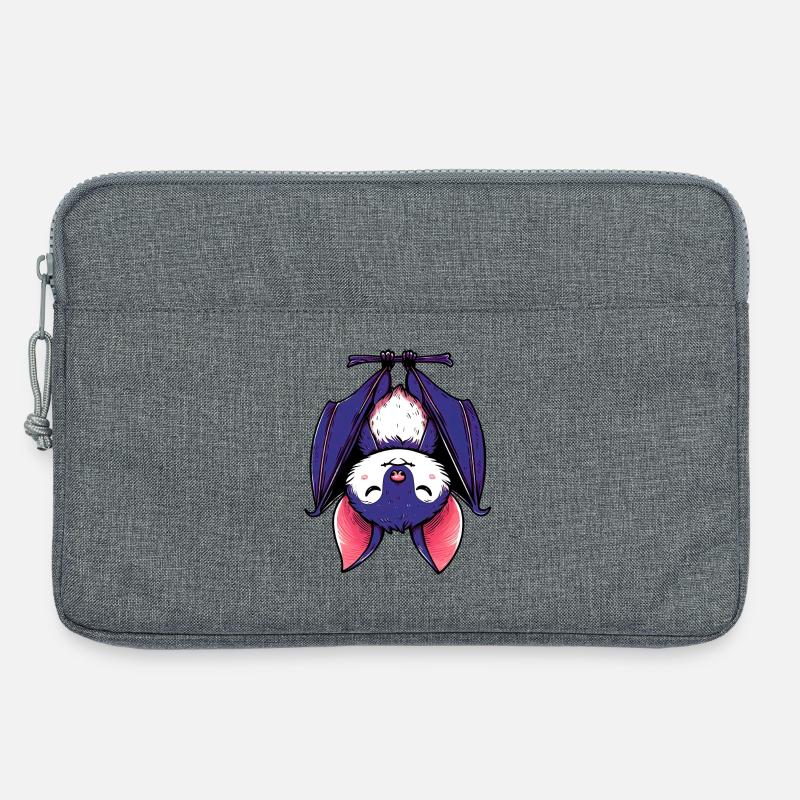 Fledermaus - Laptoptasche 13" - Grau meliert