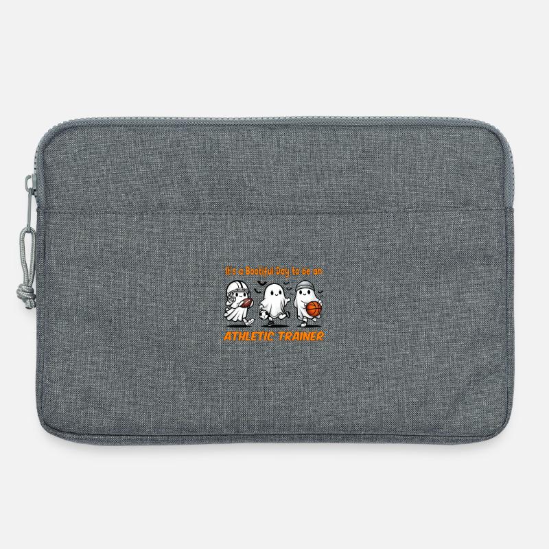 Bootiful Day to be an Athletic Trainer - Laptop bag 13" - heather grey