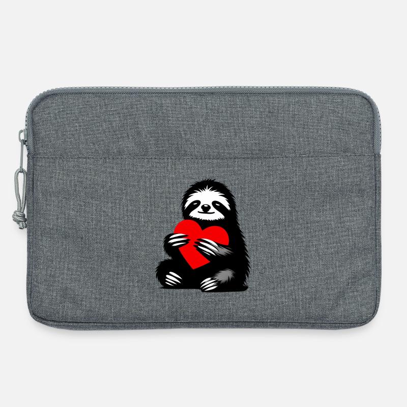 Faultier - Laptoptasche 13" - Grau meliert