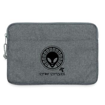 Ancien agroglyphe extraterrestre - Sacoche pour ordinateur portable 13 pouces - gris chiné - Devant