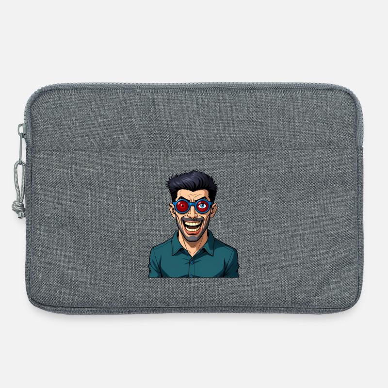 ICH BEOBACHTE DICH #1 - Geek &amp; Sci-Fi - Laptoptasche 13" - Grau meliert