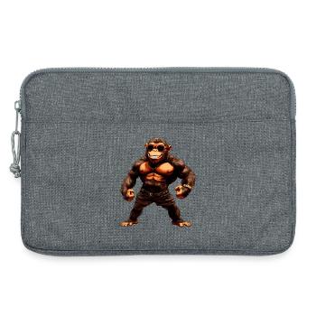 Singe Animal Sport - Sacoche pour ordinateur portable 13 pouces - gris chiné - Devant