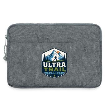 Ultra-Trailrunning - Laptoptasche 13" - Grau meliert - Vorne