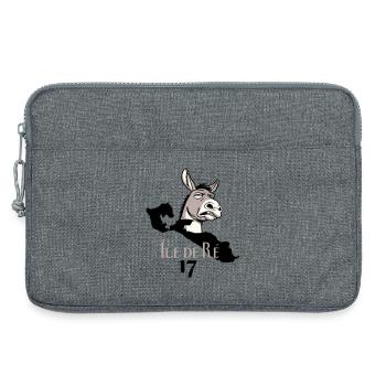 Ane Île de Ré Vintage - Sacoche pour ordinateur portable 13 pouces - gris chiné - Devant