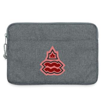 Zodiac Tribal Aquarius and Air - Laptop bag 13" - heather grey - Front