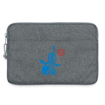 Kendo & Mon Wappen - Laptoptasche 13" - Grau meliert - Vorne