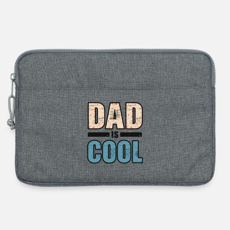 Dad is cool - Laptoptasche 13" - Grau meliert