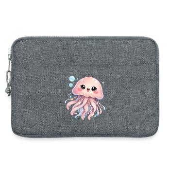 Jellyfish - Laptop bag 13" - heather grey - Front