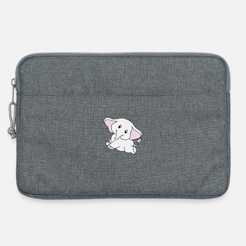 Elefant - Laptoptasche 13" - Grau meliert
