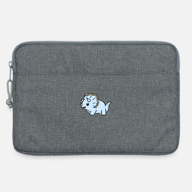 Dinosaurier - Laptoptasche 13" - Grau meliert
