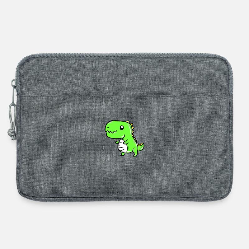 Dinosaurier - Laptoptasche 13" - Grau meliert