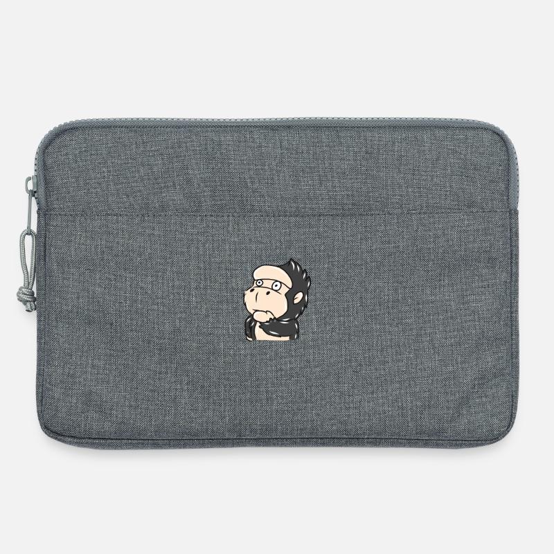 Gorilla - Laptoptasche 13" - Grau meliert