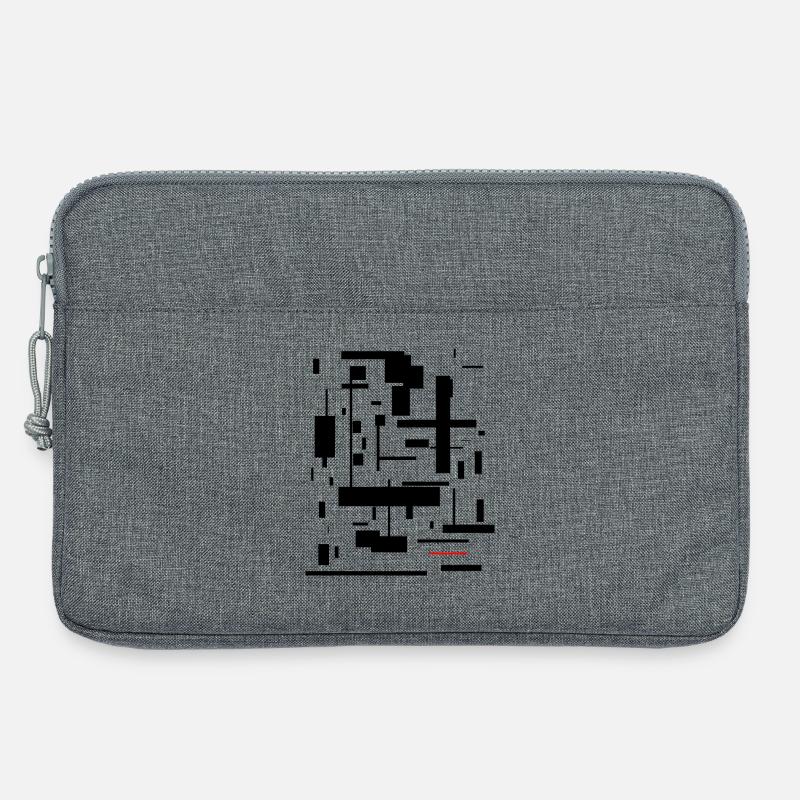 Kunst - Laptoptasche 13" - Grau meliert