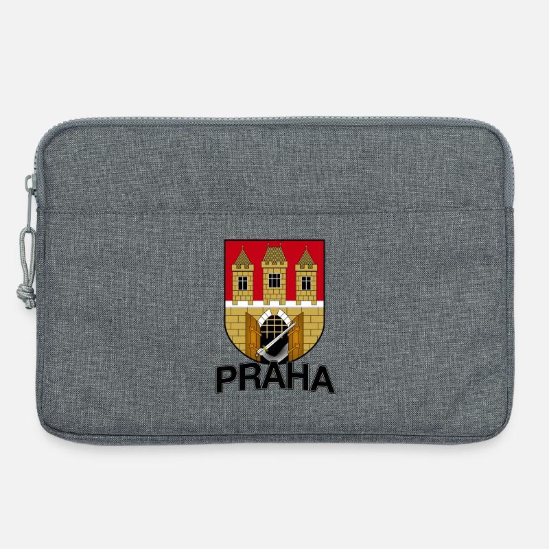 Praha Prag Tschechien - Laptoptasche 13" - Grau meliert