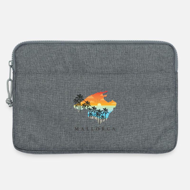 mallorca - Laptoptasche 13" - Grau meliert