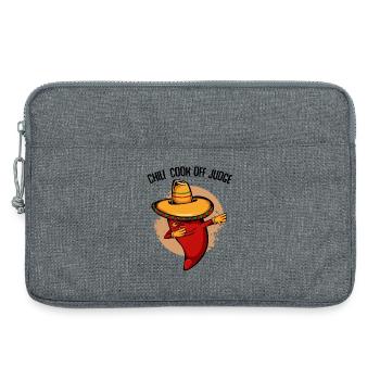 Chili Fiesta Dance - Laptop bag 13" - heather grey - Front
