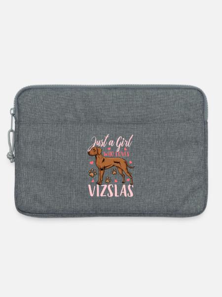 Vizsla - Laptoptasche 13" - Grau meliert