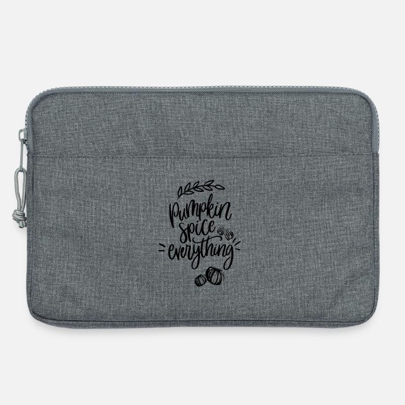 Pumpkin Spice Everything - Laptoptasche 13" - Grau meliert