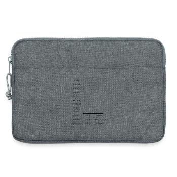 Love on many different languages - Laptop bag 13" - heather grey - Front