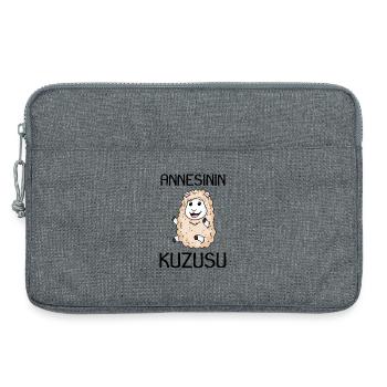 Annesinin Kuzusu - Baby - türkisch - Laptoptasche 13" - Grau meliert - Vorne