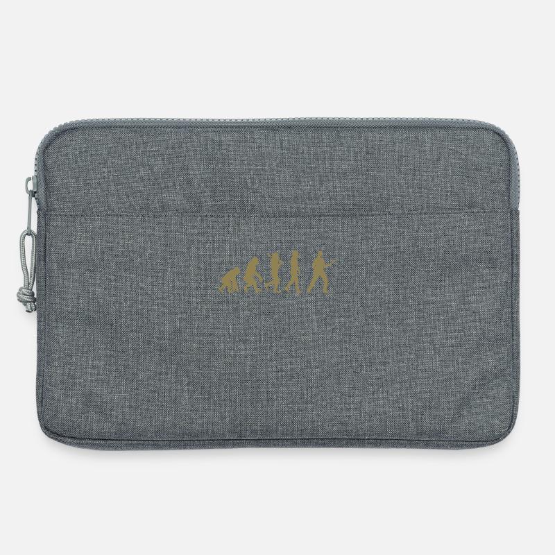 Evolution Gitarre Bassist - Laptoptasche 13" - Grau meliert