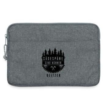Holzfäller - Laptoptasche 13" - Grau meliert - Vorne