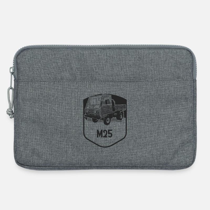 M25 Multicar DDR Klassiker - Laptoptasche 13" - Grau meliert