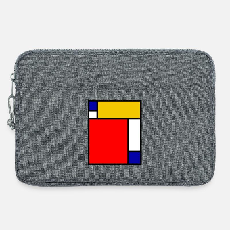 Mondrian 4 - Laptoptasche 13" - Grau meliert