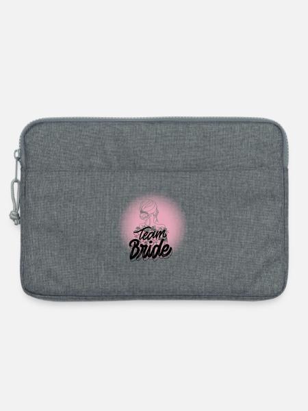 Team Bride - Laptoptasche 13" - Grau meliert