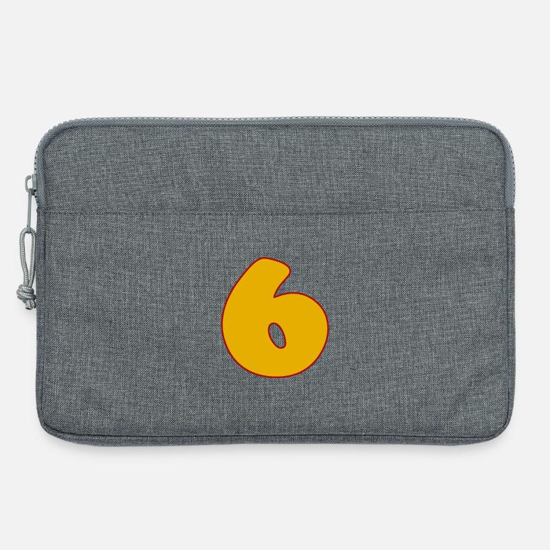 6 - Laptoptasche 13" - Grau meliert