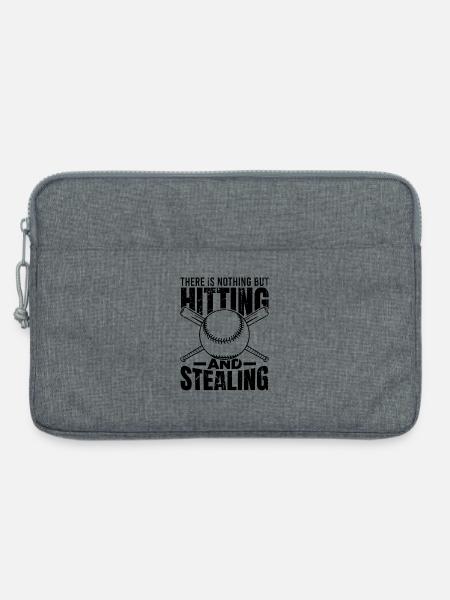 Batter Spruch - Laptoptasche 13" - Grau meliert