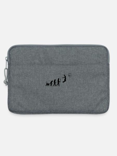 Basketball Evolution - Laptoptasche 13" - Grau meliert