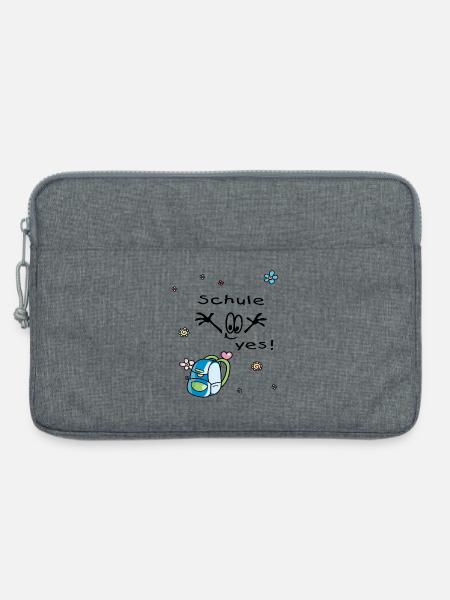 Schule yes - Laptoptasche 13" - Grau meliert