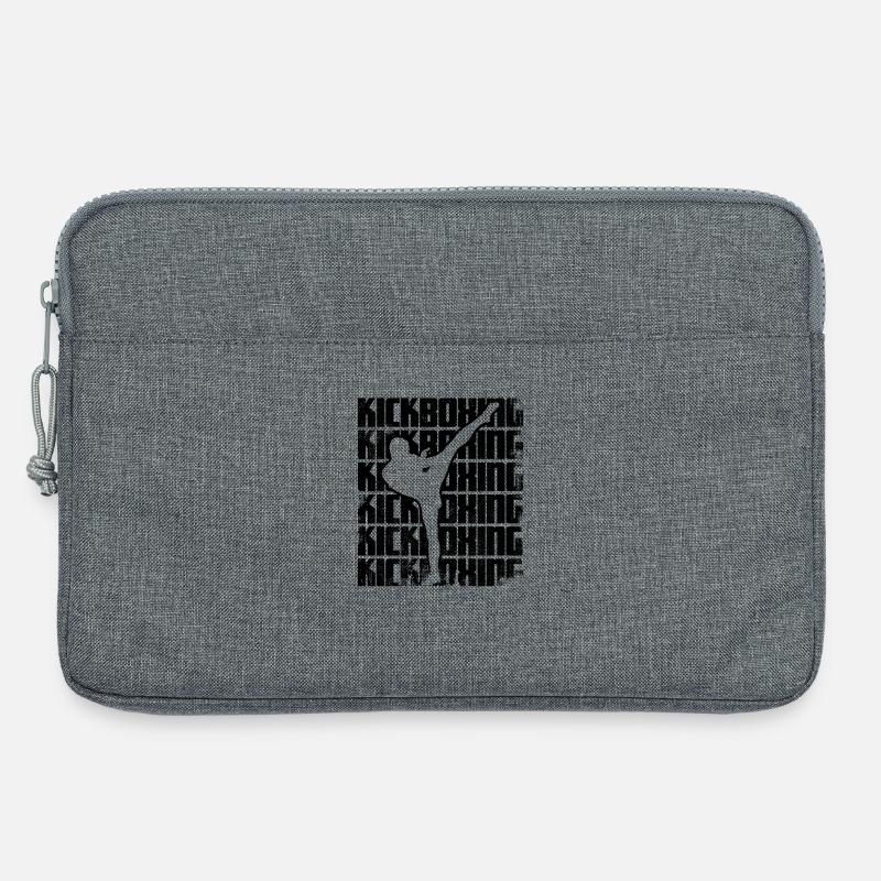 Kickboxen - Laptoptasche 13" - Grau meliert