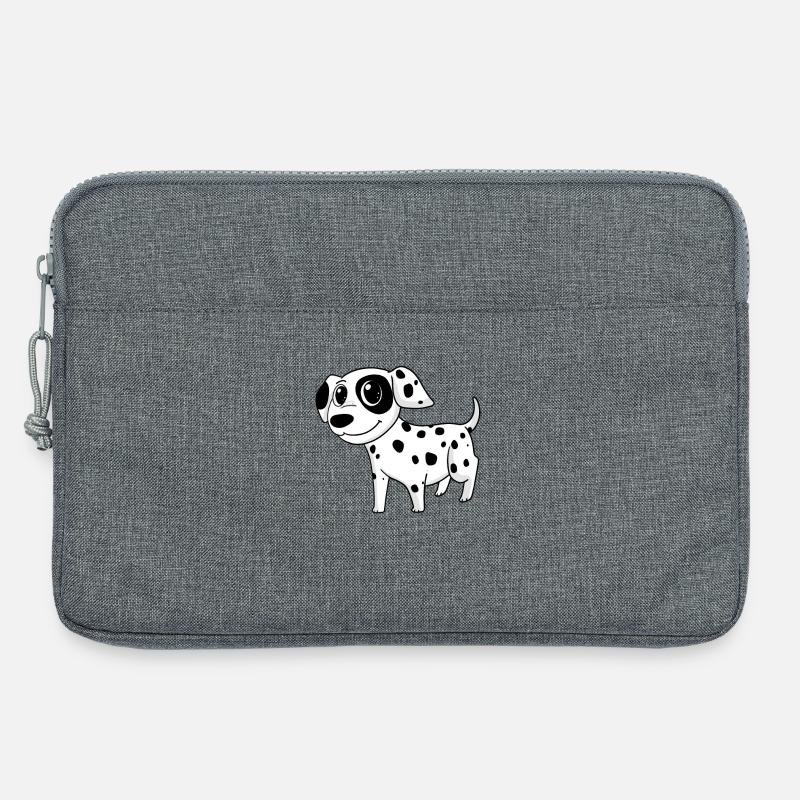 Dalmatiner Hunderasse Hund Hunde - Laptoptasche 13" - Grau meliert