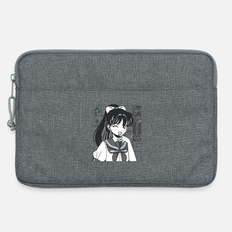 Anime Musik - Laptoptasche 13" - Grau meliert