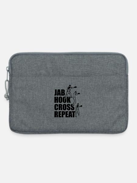 Techniken des Boxens - Laptoptasche 13" - Grau meliert
