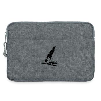 Windsurfers - Laptop bag 13" - heather grey - Front