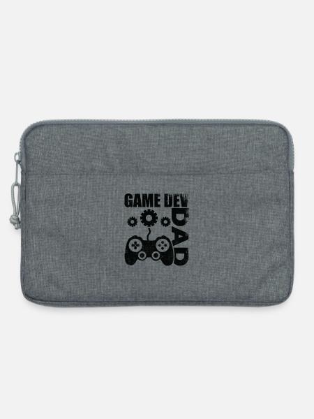 Game Dev Vater - Laptoptasche 13" - Grau meliert