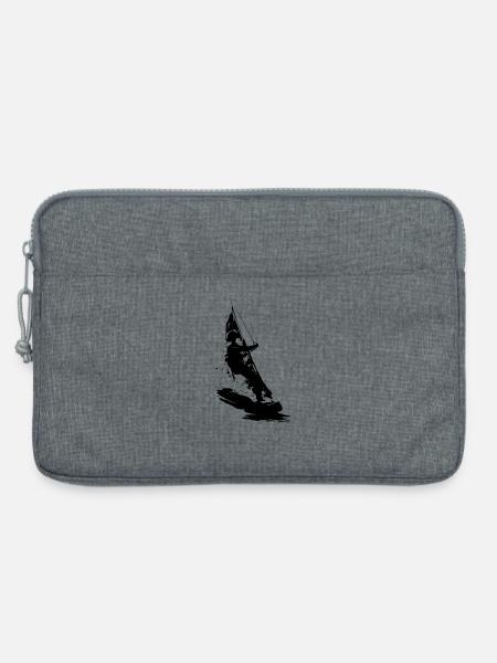 Windsurfen - Laptoptasche 13" - Grau meliert