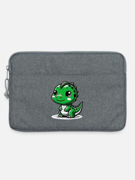 Dinosaurier - Laptoptasche 13" - Grau meliert