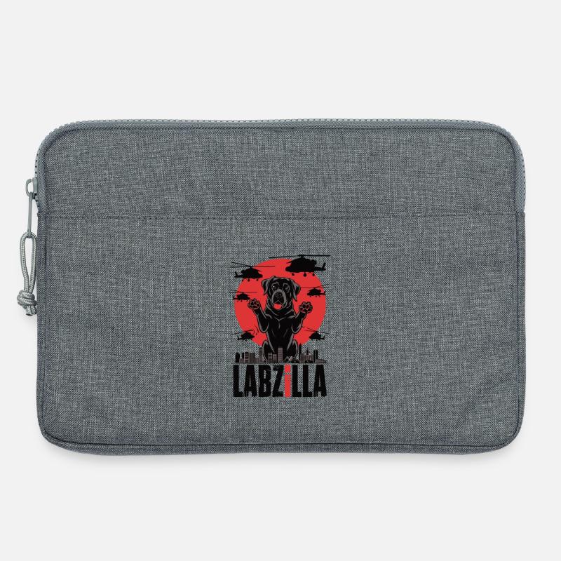 Labzilla - Laptoptasche 13" - Grau meliert
