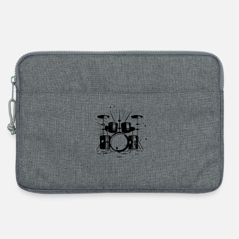 Trapset Skizze - Laptoptasche 13" - Grau meliert