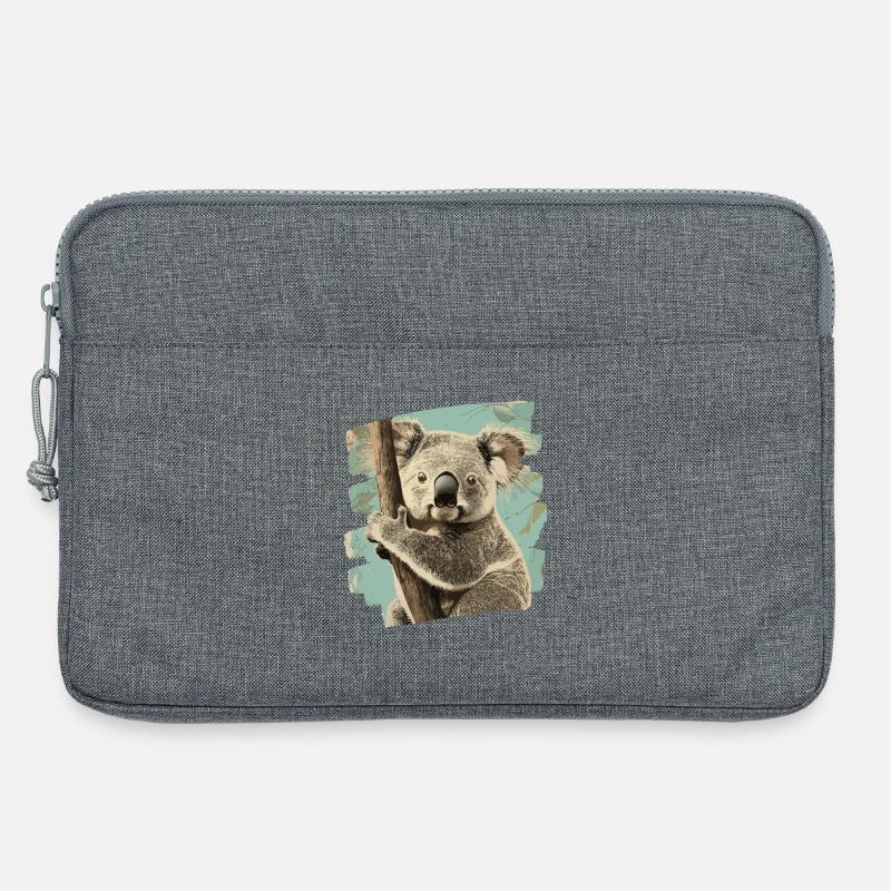 Koala Bär - Laptoptasche 13" - Grau meliert