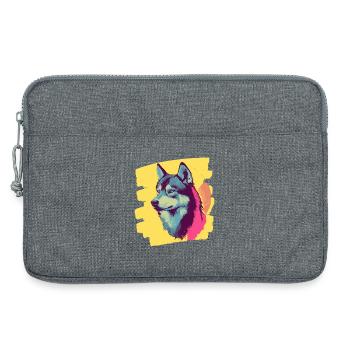 Husky - Laptoptasche 13" - Grau meliert - Vorne