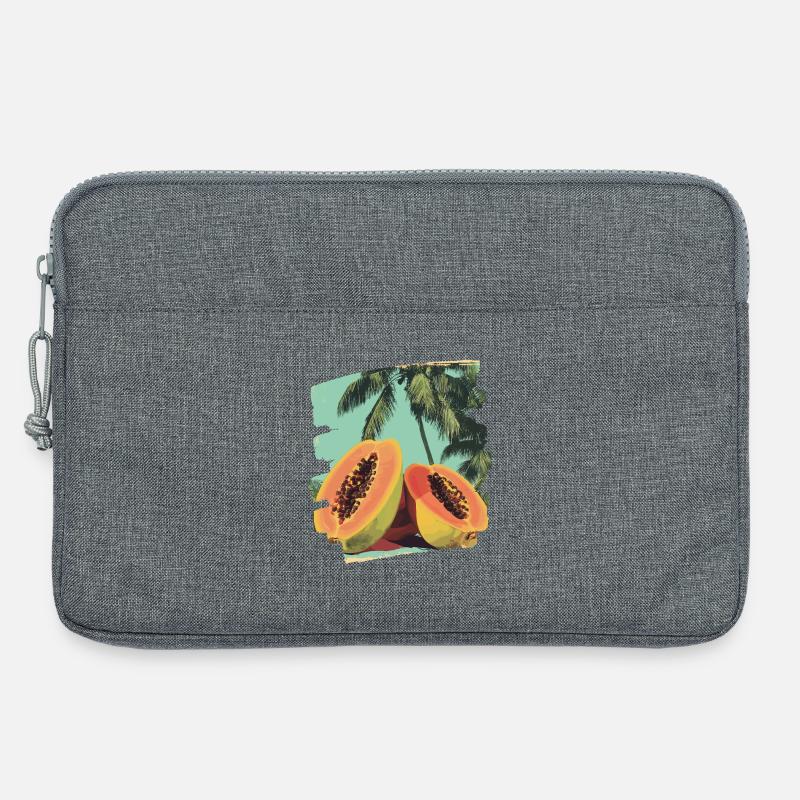 Papaya - Laptoptasche 13" - Grau meliert