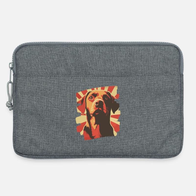 Labrador - Laptoptasche 13" - Grau meliert