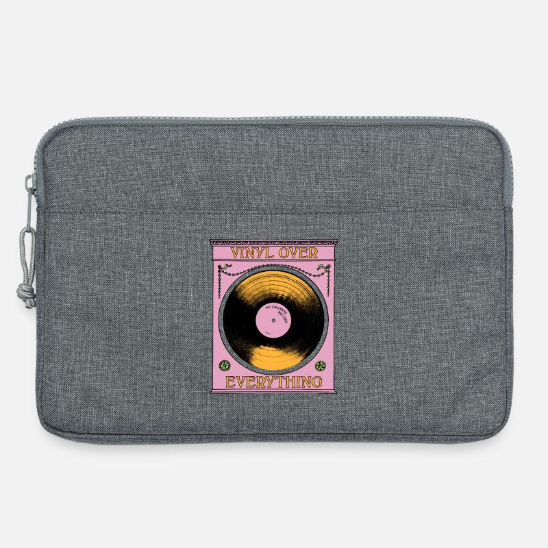 Vinyl Before Everything - Laptoptasche 13" - Grau meliert