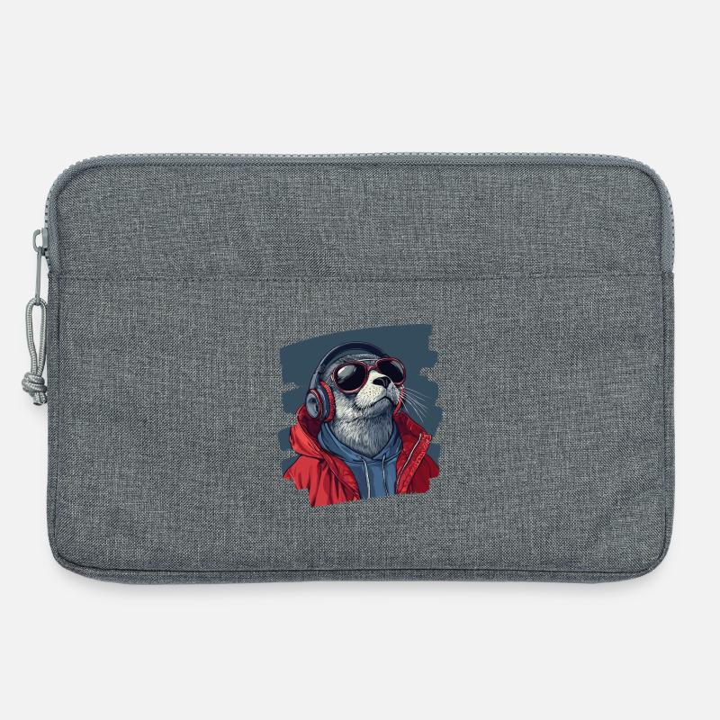 Robbe - Laptoptasche 13" - Grau meliert